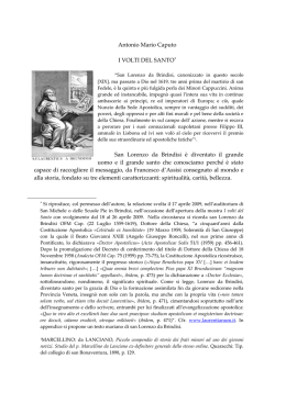 Antonio Mario Caputo, I volti del santo