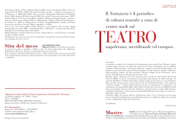 Scarica - Centro Studi sul Teatro Napoletano Meridionale ed Europeo