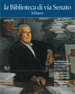 Scarica l`edizione di Luglio / Agosto