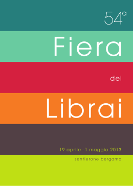 Il programma - Confesercenti Bergamo