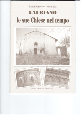 le sue Chiese nel tempo