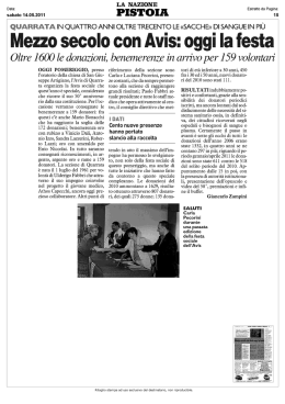 rassegna stampa