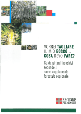 OPUSCOLO INFORMATIVO