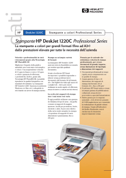 Stampante HP DeskJet 1220C Professional Series