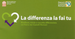 La differenza la fai tu - Parco Regionale dei Castelli Romani