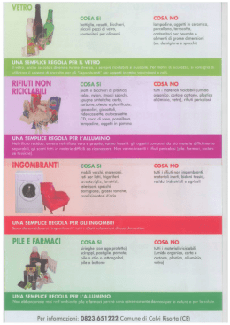 Pagina 4 dell`opuscolo