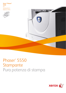 Phaser 5550 Brochure