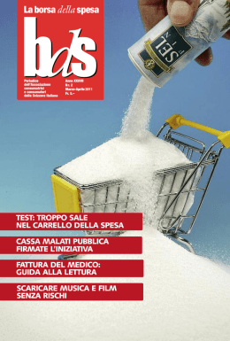 Scarica questo numero della Borsa della spesa (formato
