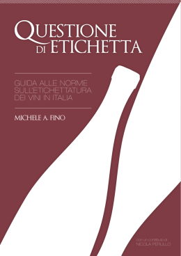 Leggere l`etichetta