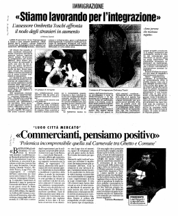 20 febbraio 2007 - Rassegna Stampa