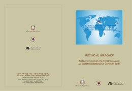 OCCHIO AL MARCHIO! - Ufficio Italiano Brevetti e Marchi