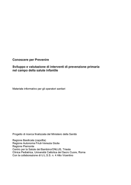 Il libretto per gli operatori sanitari