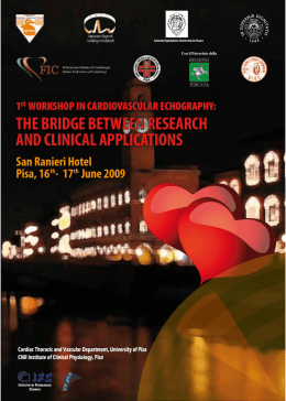 Opuscolo Workshop 2009 - Meridiana Events & Education