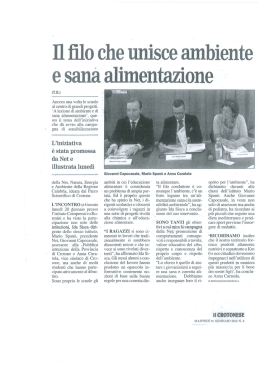 Visualizza Articoli Stampa. - Polo Net