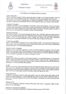 Apri il volantino - Comune di Paderno d`Adda