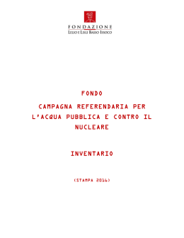Inventario del fondo