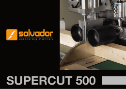 123844 SOLIDEA opuscolo Salvador SuperCut500.indd