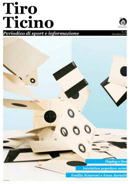 Tiro Ticino numero 23 - 32 pagine - Formato A4