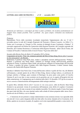POLITICA Bozza schema news
