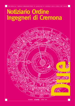 Notiziario Ordine Ingegneri di Cremona