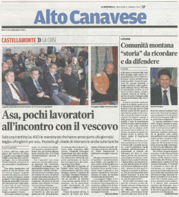12-01-11 La_Sentinella - Comunità Montana Valli Orco e Soana