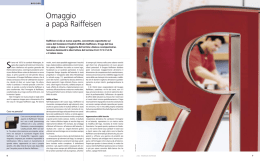 Omaggio a pap&agrave; Raiffeisen