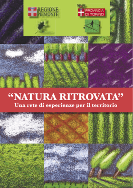 Opuscolo - Provincia di Torino