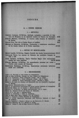 Page 1 INDICES A. - INDEX RERUM 1. -