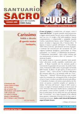 Foglio Santuario Giugno 2009 - PDF