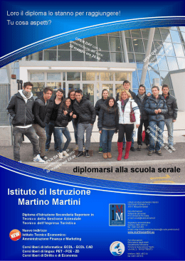 Scarica - Istituto di Istruzione Martino Martini
