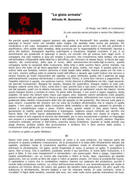 La gioia armata