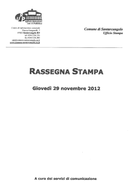 mm Ganganem? 7 Comune dl Santarcangela