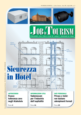 Sicurezza in Hotel