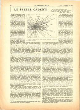 le stelle cadenti