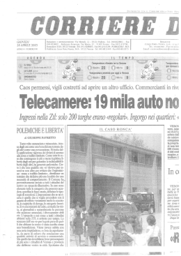 28/04/2005 "Polemiche e libertà "
