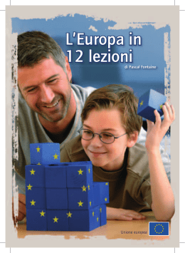 L`Europa in 12 lezioni - Euromed Carrefour Sicilia