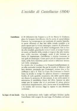 L`eccidio di Castelluzzo (1904)