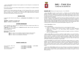 IMU - TASI 2014 - Comune di Grosseto