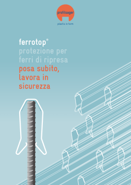ferrotop flyer - profilsager ag