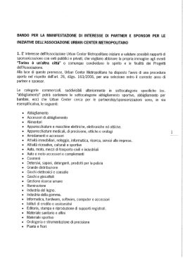 Manifestazione di Interesse
