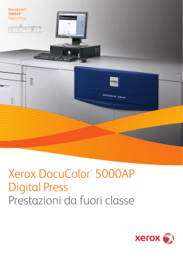 Brochure - DocuColor® 5000AP Digital Press