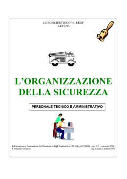 Informazione Personale Tecnico e Amministrativo 2008N
