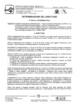 Scarica il documento - Parco Naturale Regionale del Beigua