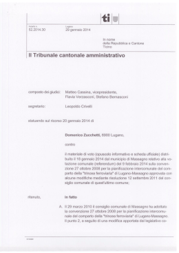 leggi la decisione - Cittadini per il territorio Massagno