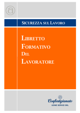 libretto formativo - Confartigianato Udine
