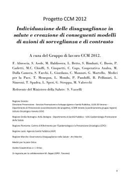 Il Report del progetto