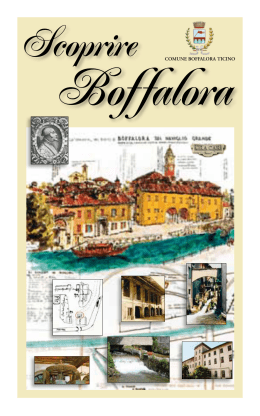 Scoprire Boffalora - Comune di Boffalora sopra Ticino