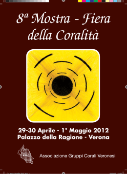 Opuscolo Coralita 2012.indd