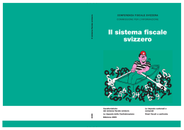 Il sistema fiscale svizzero
