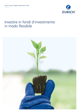 Investire in fondi d`investimento in modo flessibile